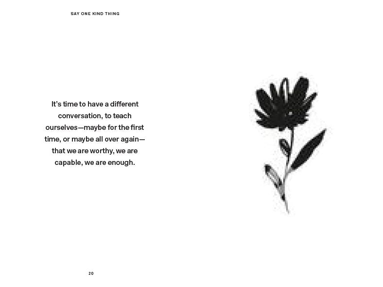 Say One Kind Thing: Lessons in Acceptance, Love, and Letting Go