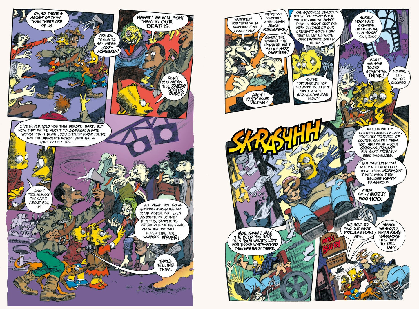 The Simpsons Treehouse of Horror Ominous Omnibus Vol. 3: Fiendish Fables of Devilish Delicacies