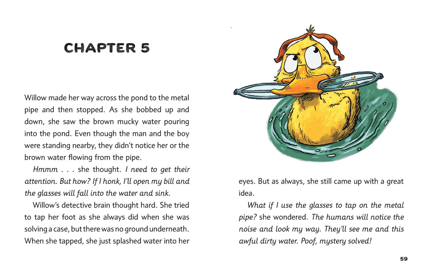 The Case of the Missing Tadpole (Detective Duck #2)