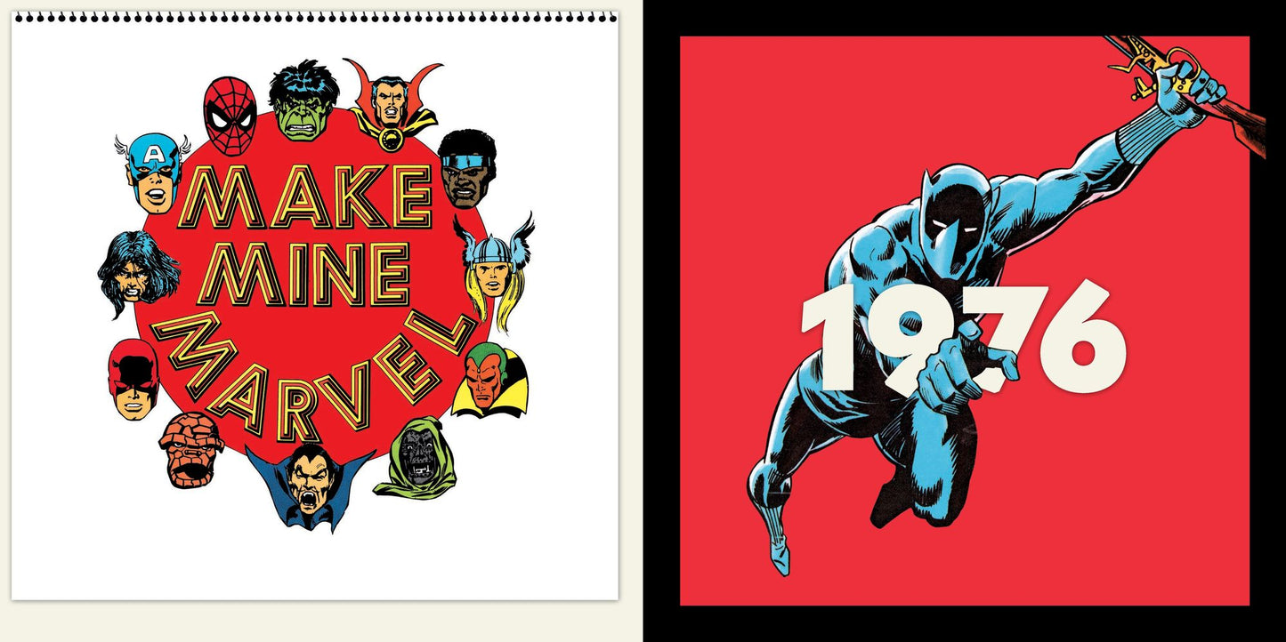 Mighty Marvel Calendar Book: A Visual History