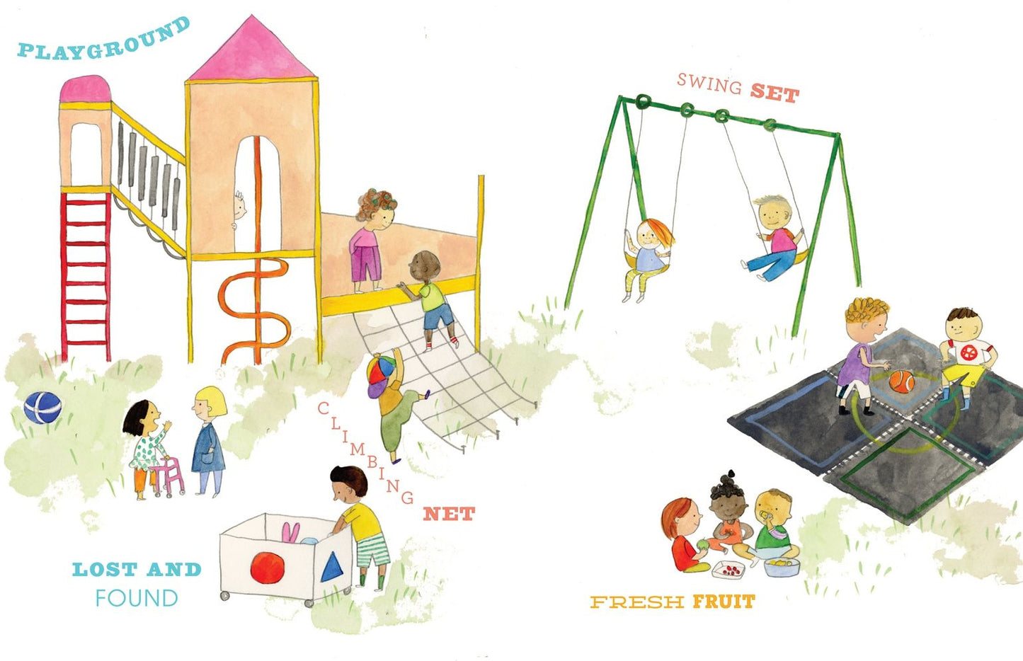 100 Things I Love About School: A Picture Book