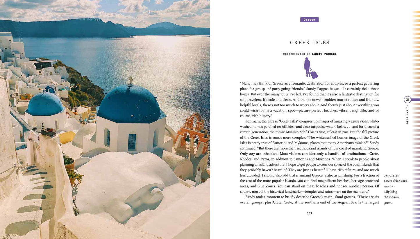 Fifty Places to Travel Solo: Travel Experts Share the World's Greatest Solo Destinations