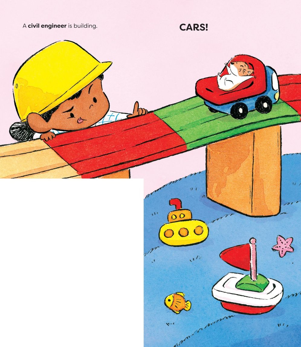 Who's Building? (Big Jobs for Little Babies): A Board Book