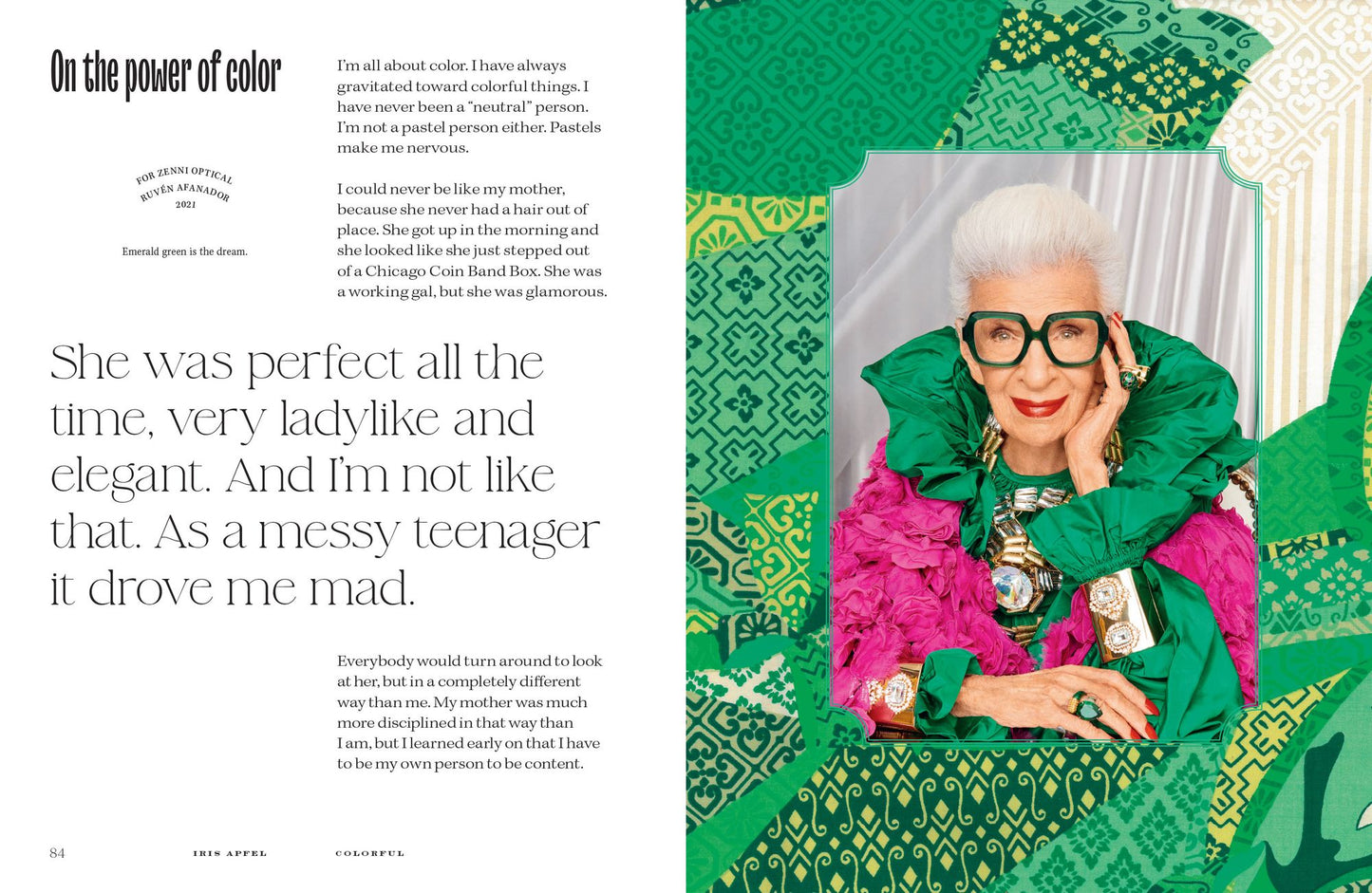 Iris Apfel: Colorful: A Treasure Trove of Inspiration, Influences, and Ideas