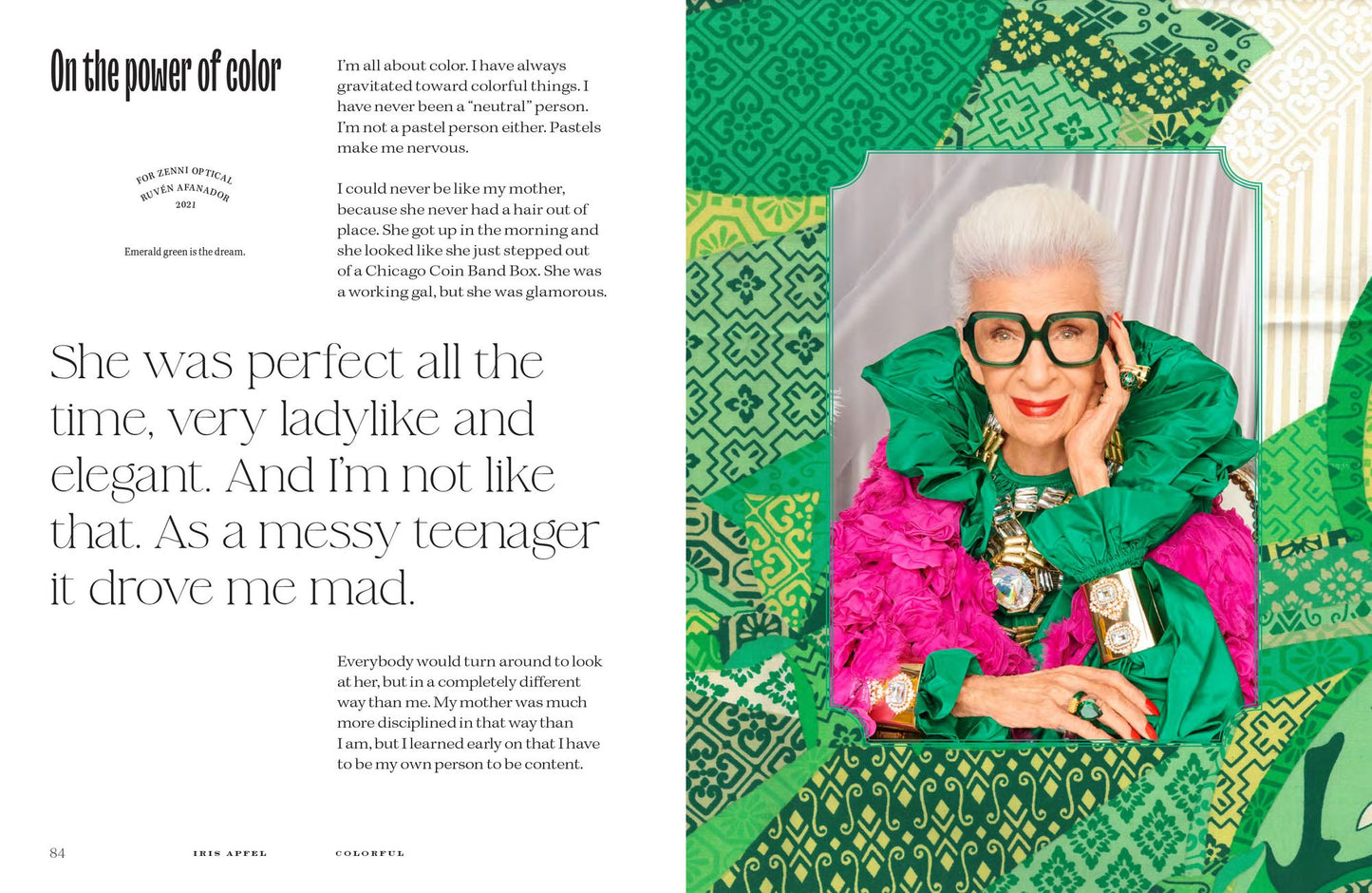 Iris Apfel: Colorful: A Treasure Trove of Inspiration, Influences, and Ideas