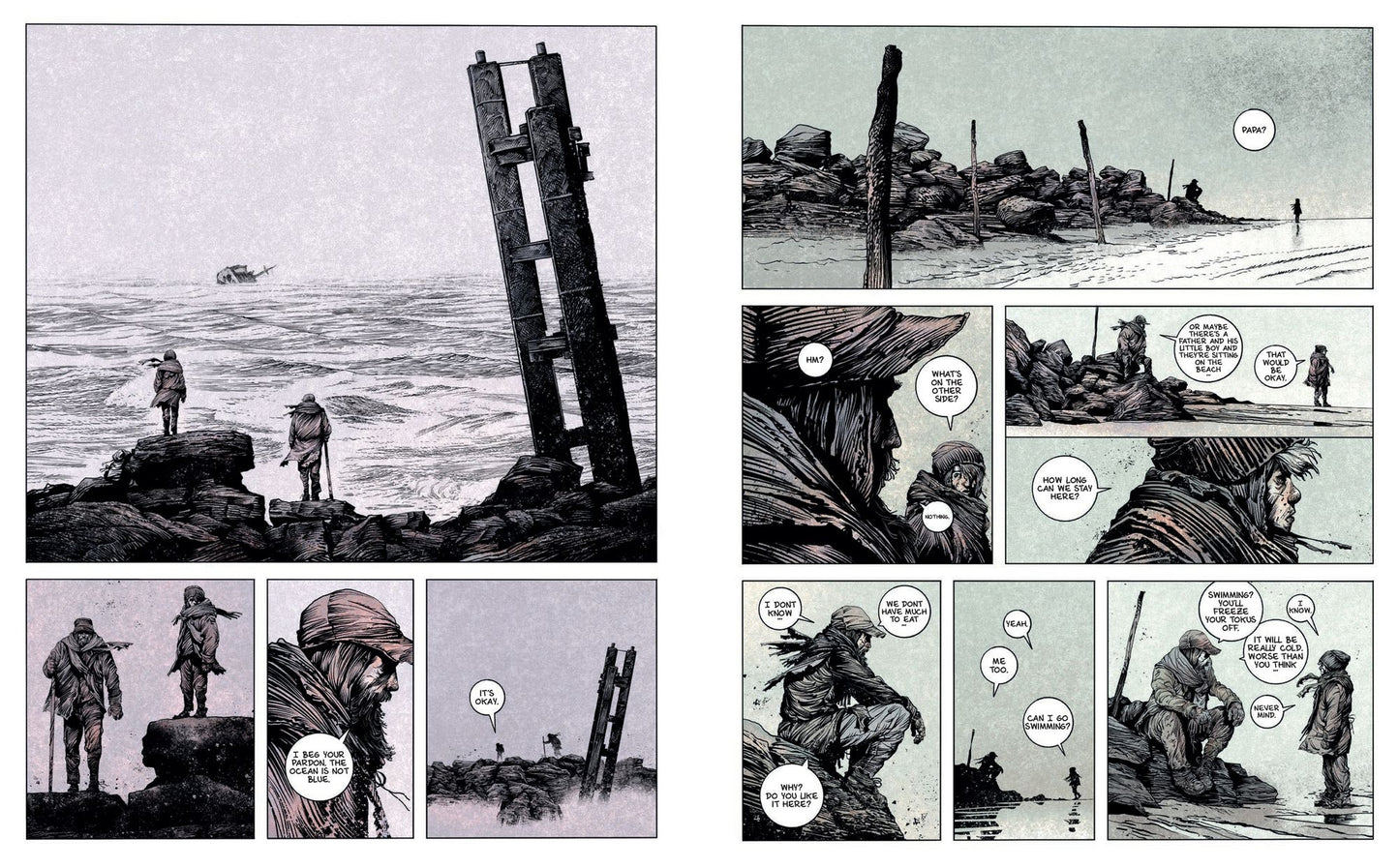 The Road: A Graphic Novel Adaptation