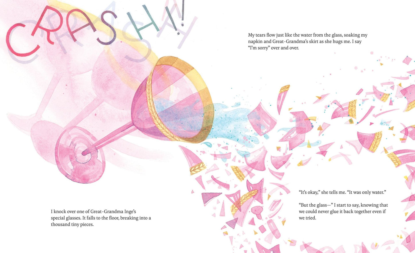 Three Pieces of Broken Glass: A Picture Book