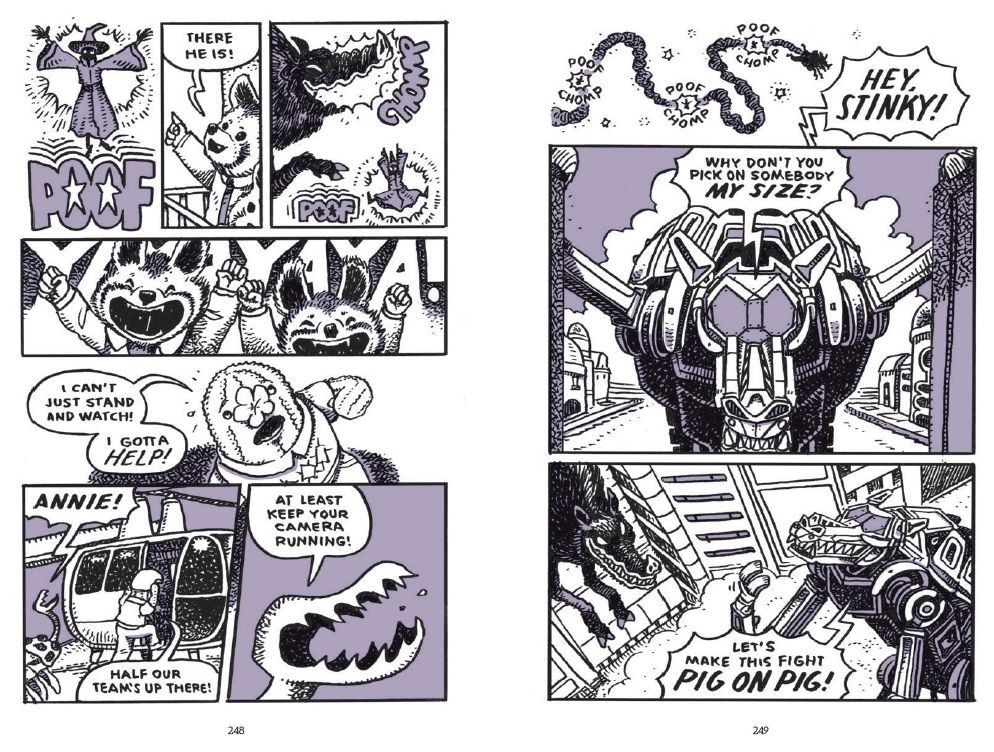 The Mighty Bite #3: Hog-Rocket Ruckus: A Graphic Novel
