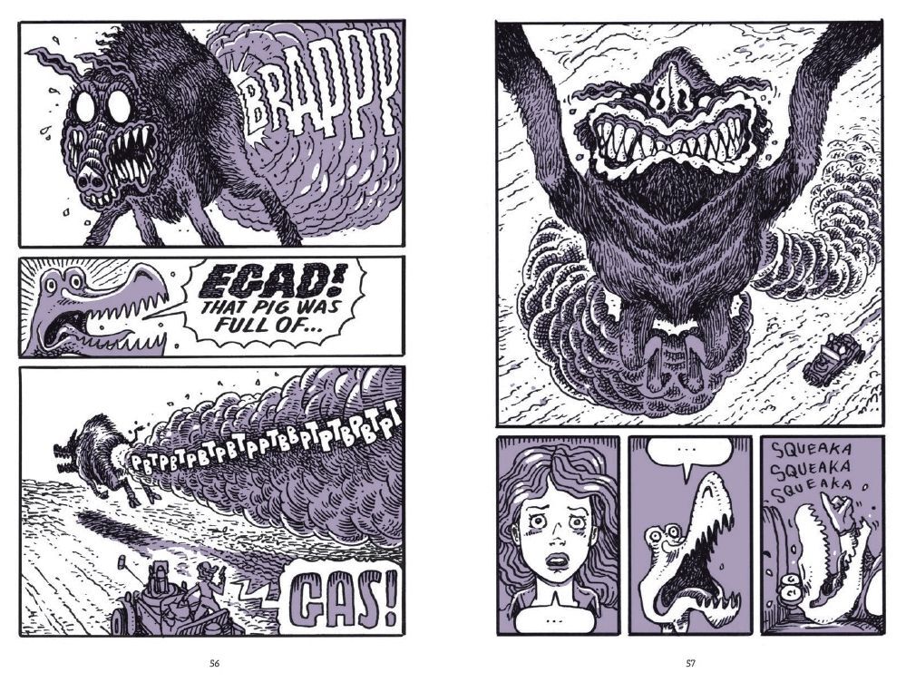 The Mighty Bite #3: Hog-Rocket Ruckus: A Graphic Novel