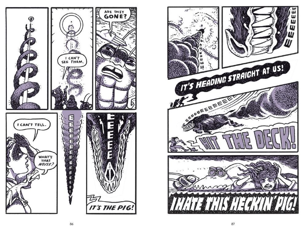 The Mighty Bite #3: Hog-Rocket Ruckus: A Graphic Novel