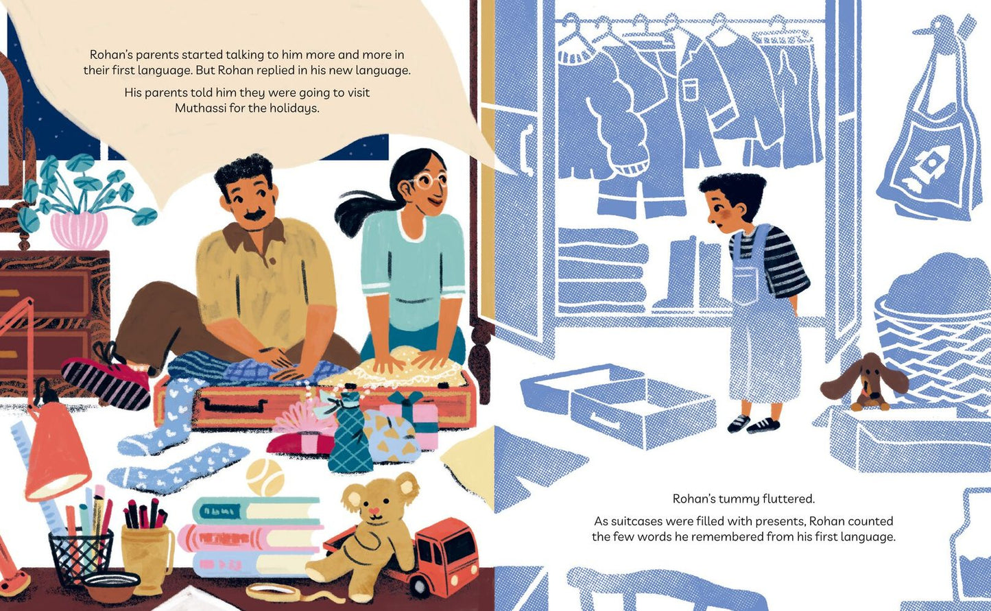 Words That Taste Like Home: A Picture Book