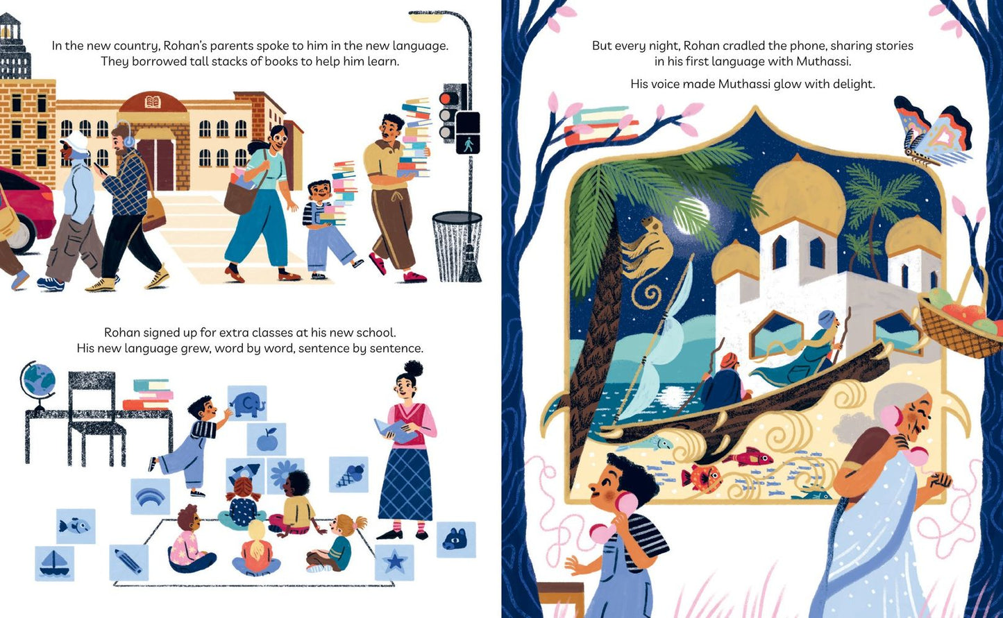 Words That Taste Like Home: A Picture Book