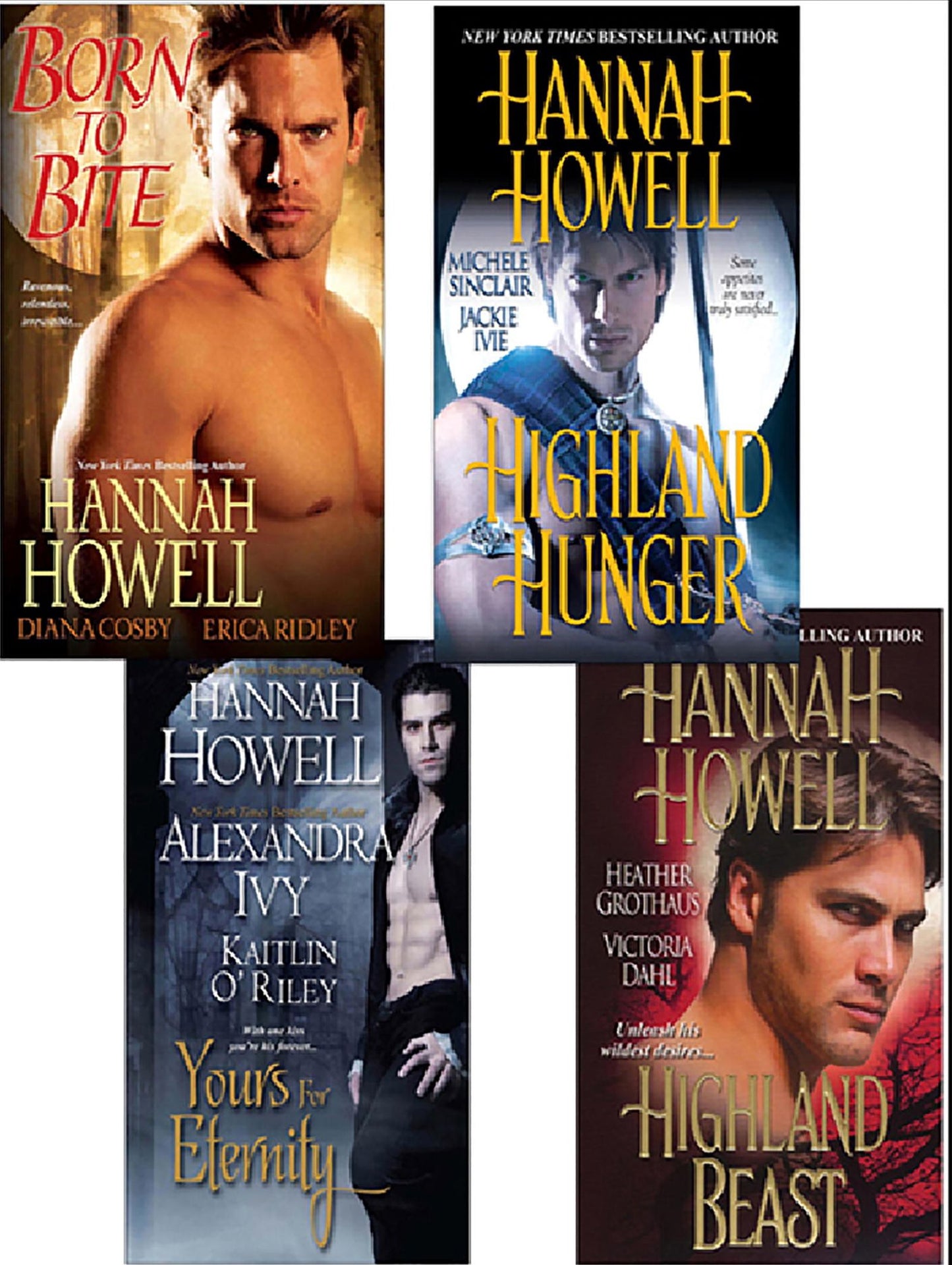 Born to Bite Bundle: Highland Beast, Yours For Eternity, Highland Hunger & Bornto Bite