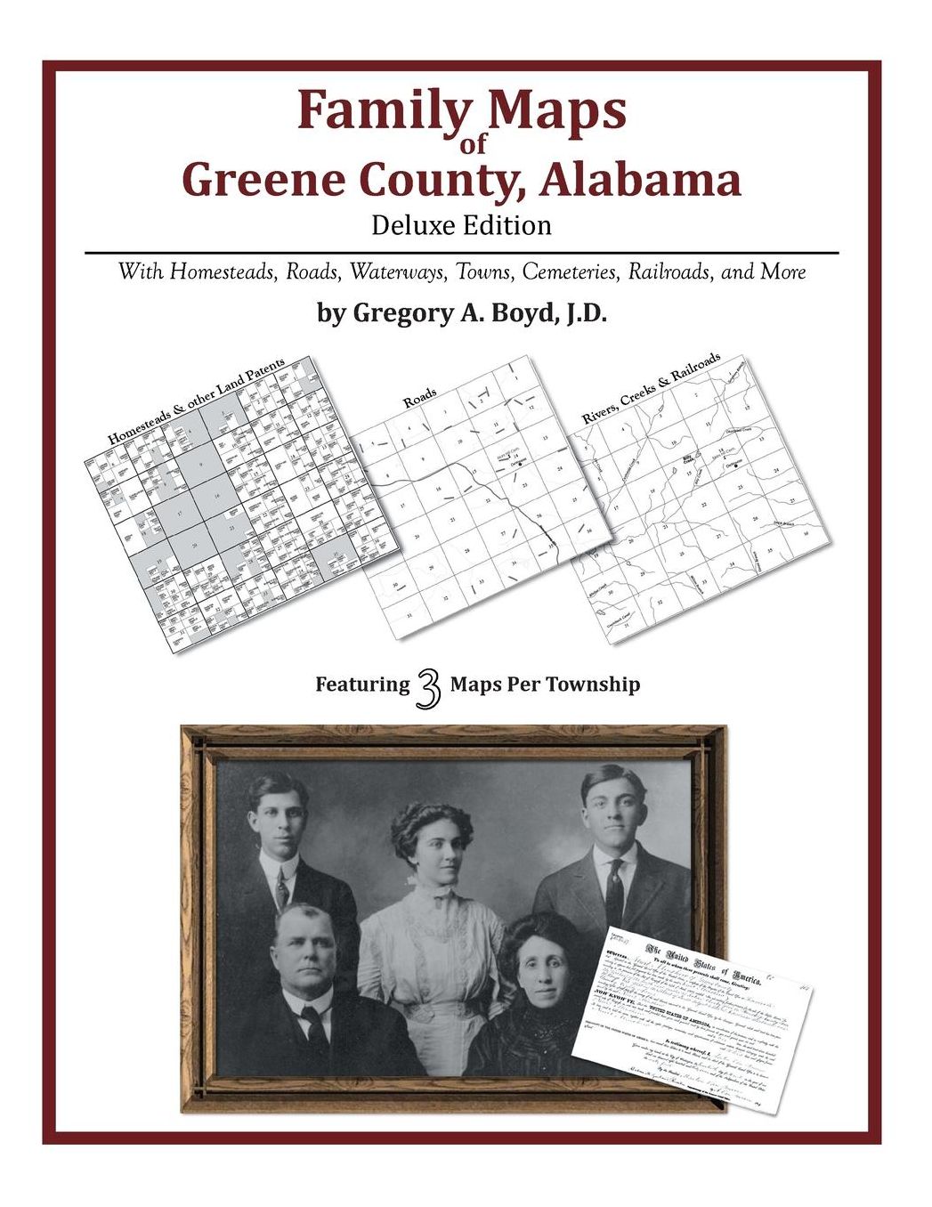 Family Maps of Greene County, Alabama, Deluxe Edition