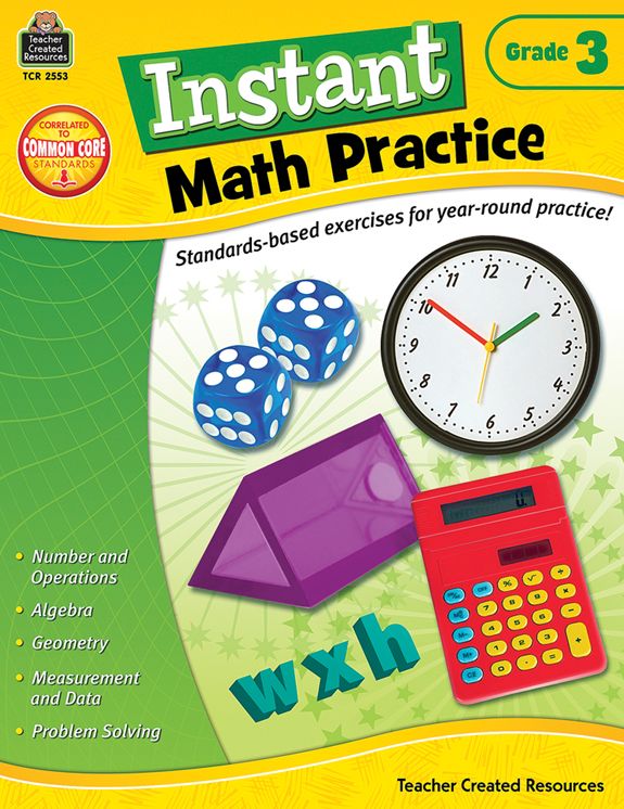 Instant Math Practice: Grd 3