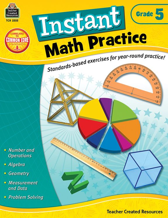 Instant Math Practice: Grd 5