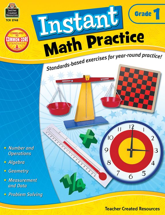 Instant Math Practice: Grd 1