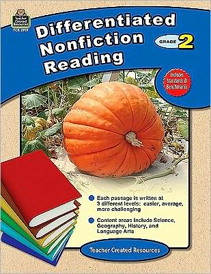 Differentiated Nonfiction Reading, Grade 2