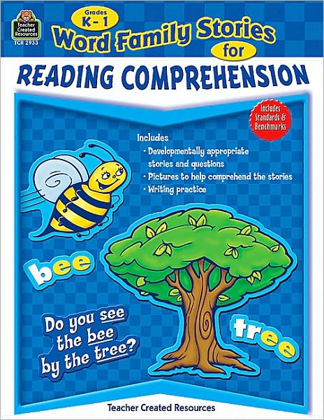 Word Family Stories for Reading Comprehension Grades K-1