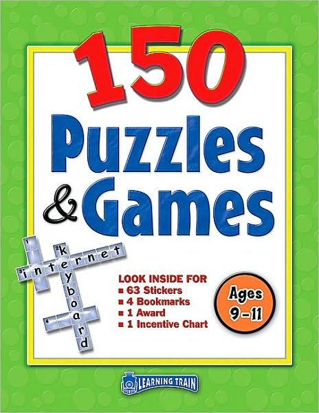 150 Puzzles & Games: Ages 9-11