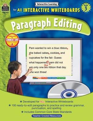 Interactive Learning: Paragraph Editing (w/CD): Grd 3