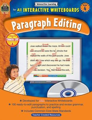 Interactive Learning: Paragraph Editing (w/CD): Grd 4