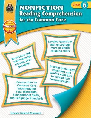 Nonfiction Reading Comprehension for the Common Core (Gr. 6)
