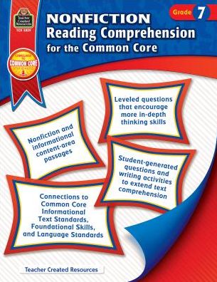 Nonfiction Reading Comprehension for the Common Core (Gr. 7)