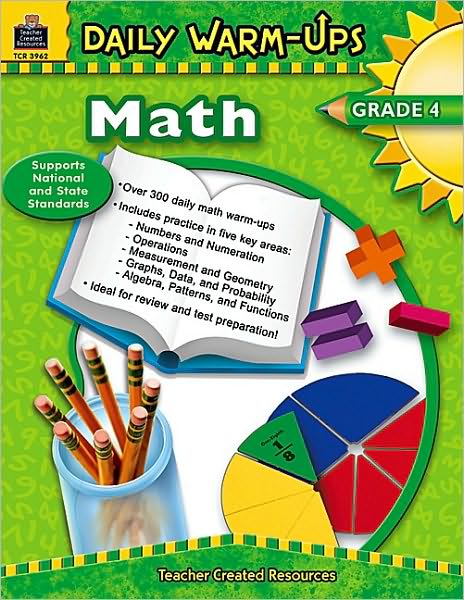 Daily Warm-Ups Math: Grade 4