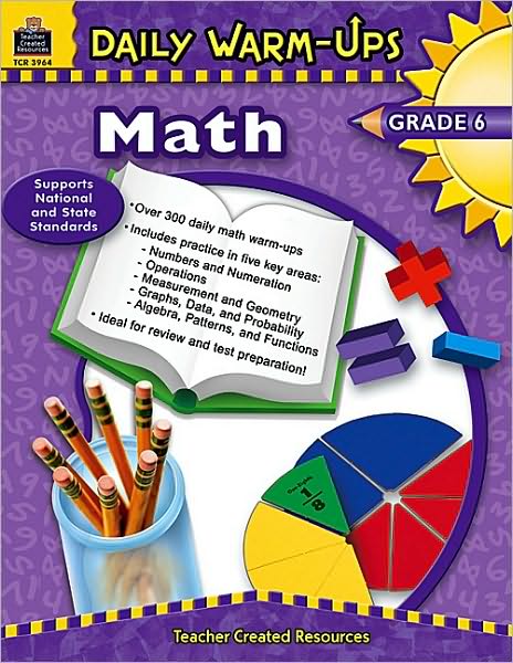 Daily Warm-Ups: Math, Grade 6