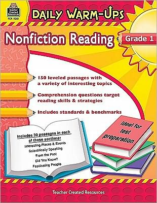 Daily Warm-Ups: Nonfiction Reading, Grade 1