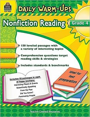 Daily Warm-Ups: Nonfiction Reading, Grade 4