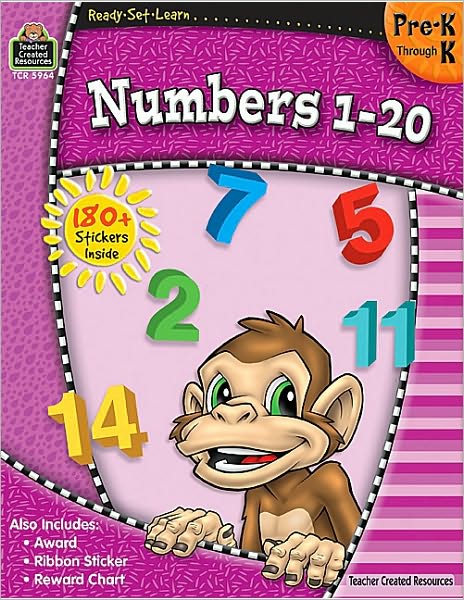 Numbers 1-20 (Grade PreK-K)