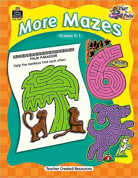 Start to Finish: More Mazes Grades K-1