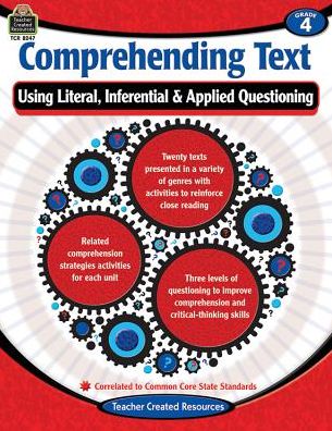 Comprehending Text Using Literal/Inferential/Applied Quest-4