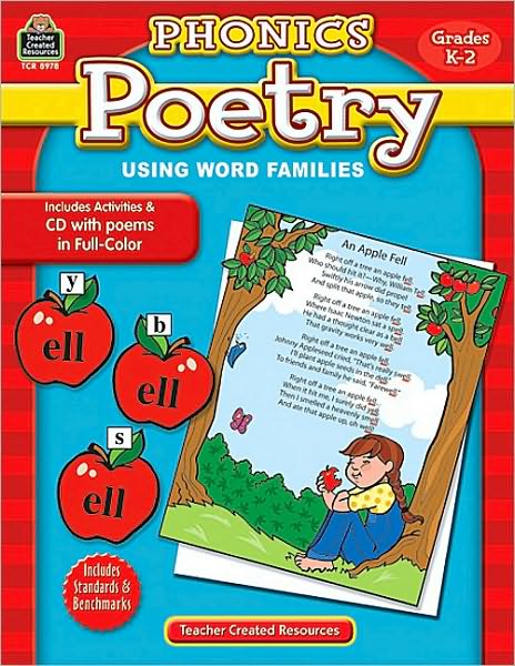 Phonics Poetry Using Word Families Grades K-2