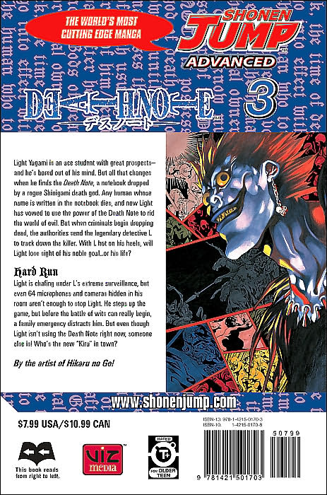 Death Note, Volume 3: Hard Run