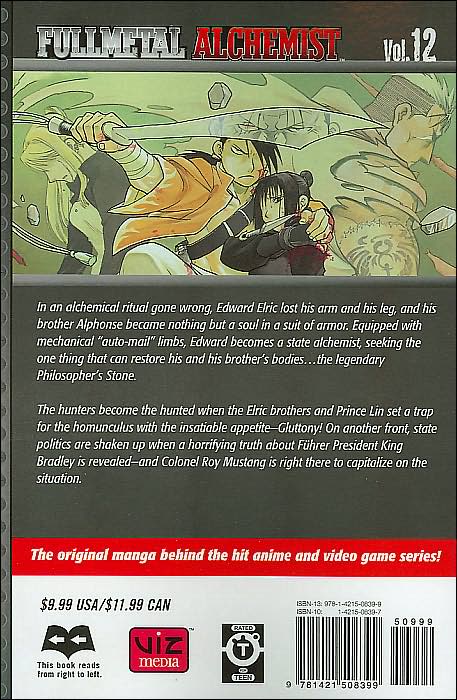 Fullmetal Alchemist, Volume 12