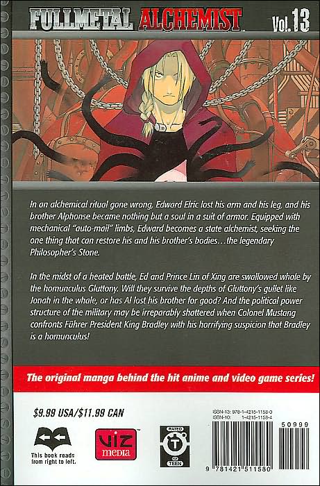 Fullmetal Alchemist, Volume 13