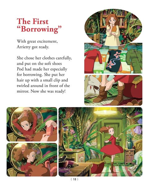 The Secret World of Arrietty Picture Book