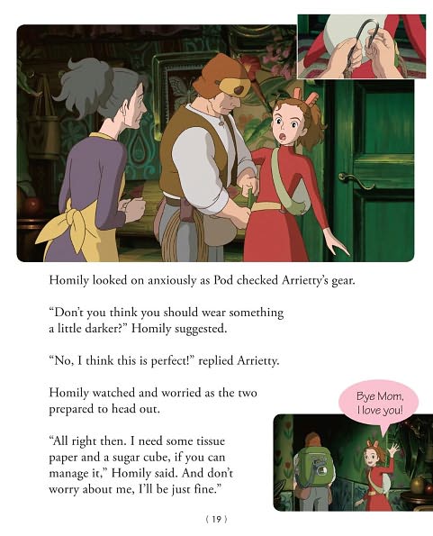 The Secret World of Arrietty Picture Book