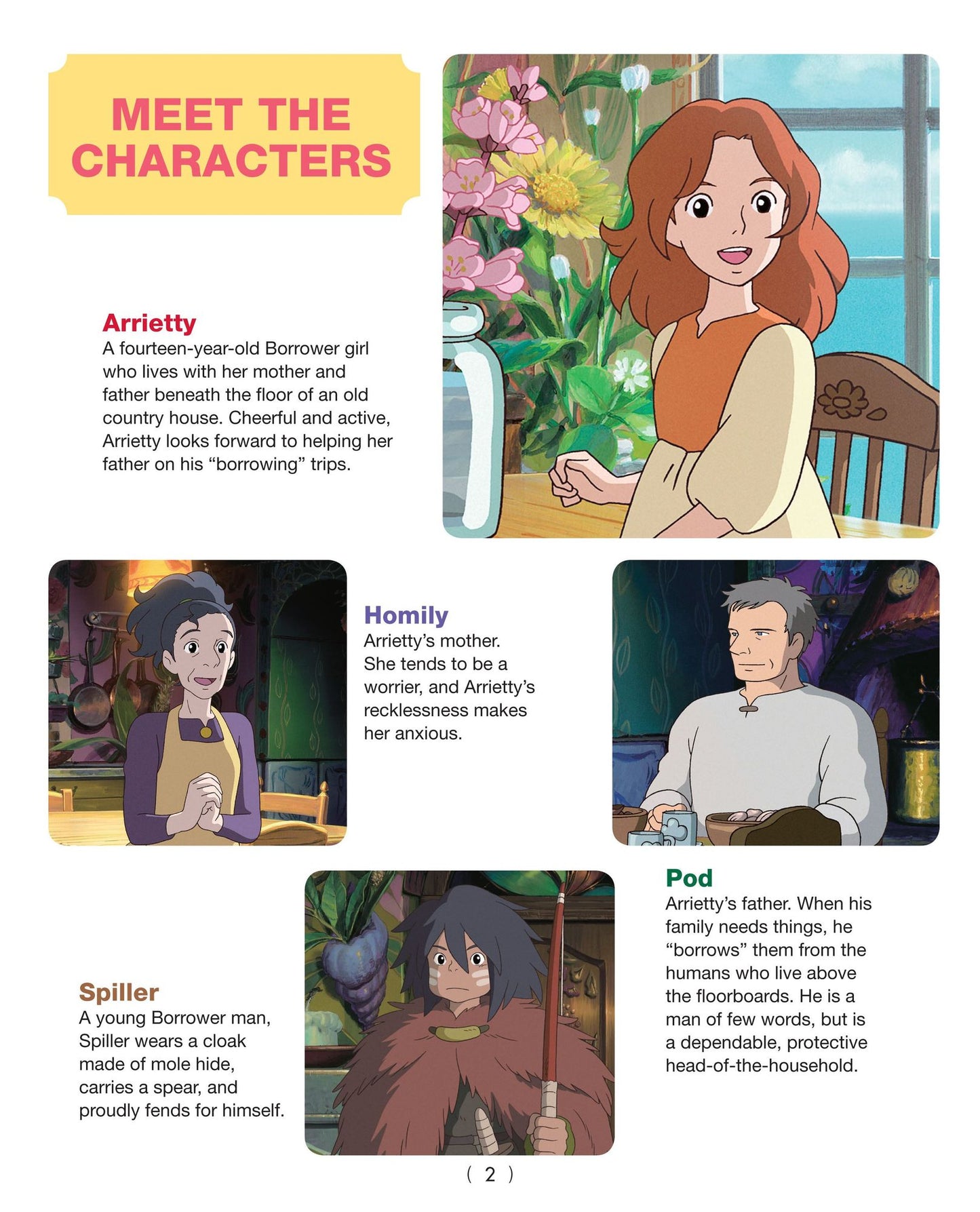 The Secret World of Arrietty Picture Book