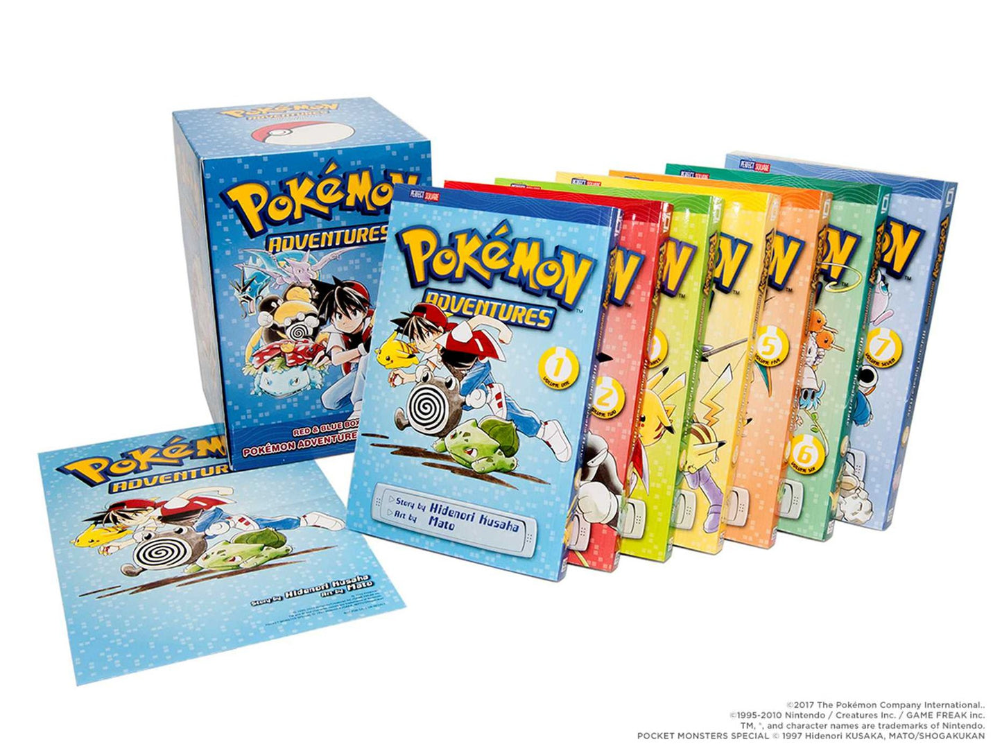 Pokï¿½mon Adventures Red & Blue Box Set (Set Includes Vols. 1-7)