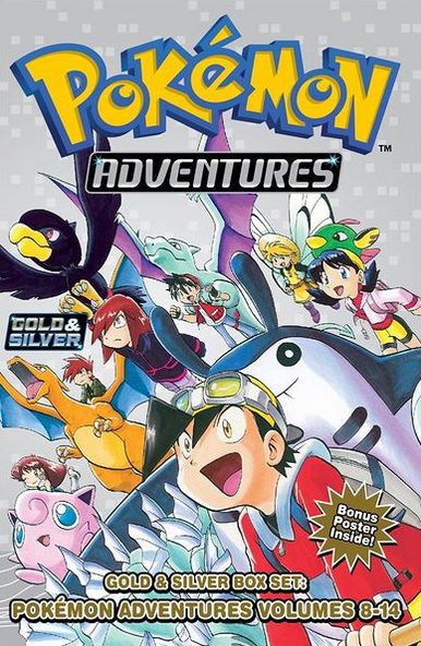 Pokï¿½mon Adventures Gold & Silver Box Set (Set Includes Vols. 8-14)