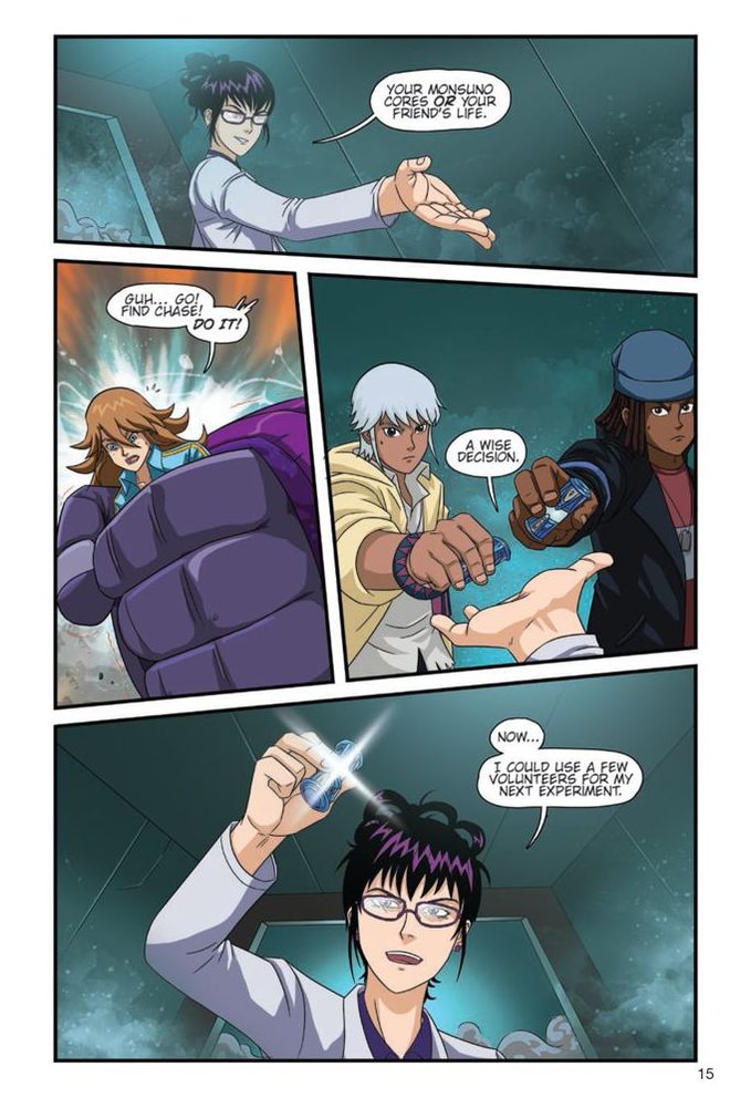 Monsuno Combat Chaos, Vol. 2: Revenge/Sacrifice