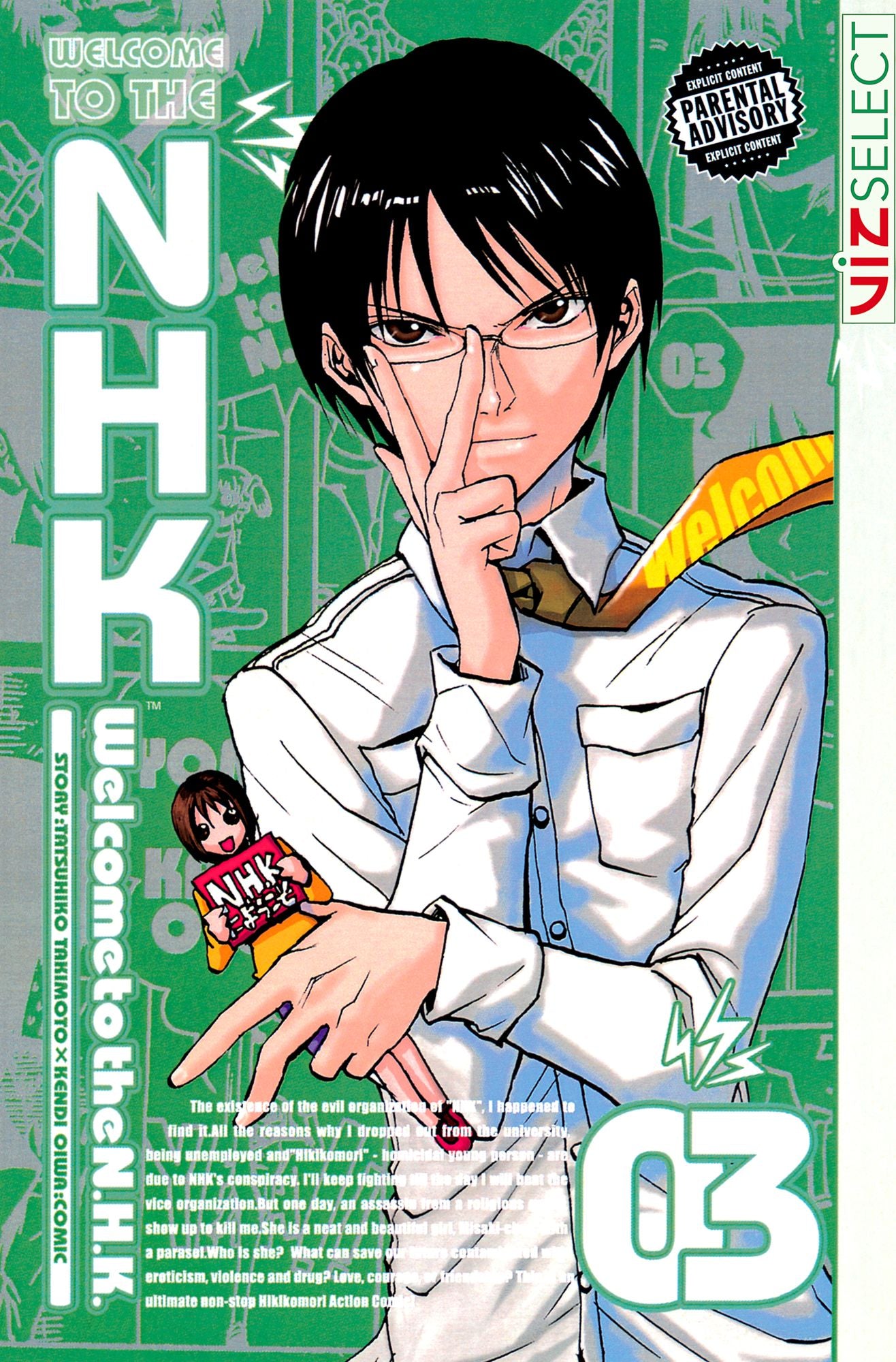 Welcome to the N.H.K., Volume 3