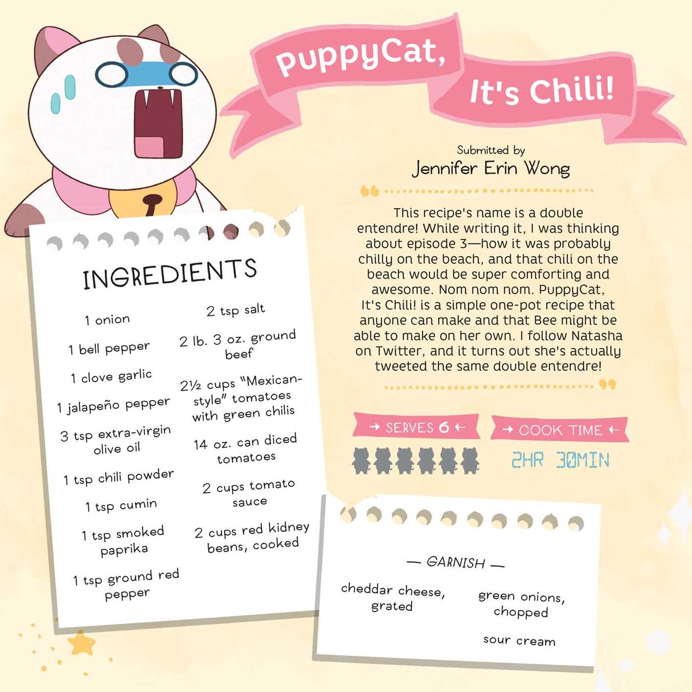 Easy Eats: A Bee and PuppyCat Cookbook
