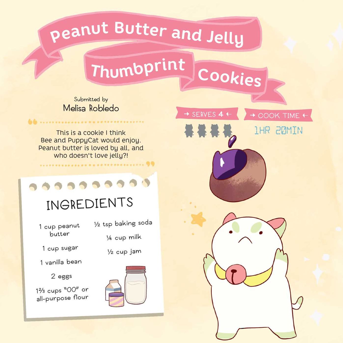 Easy Eats: A Bee and PuppyCat Cookbook