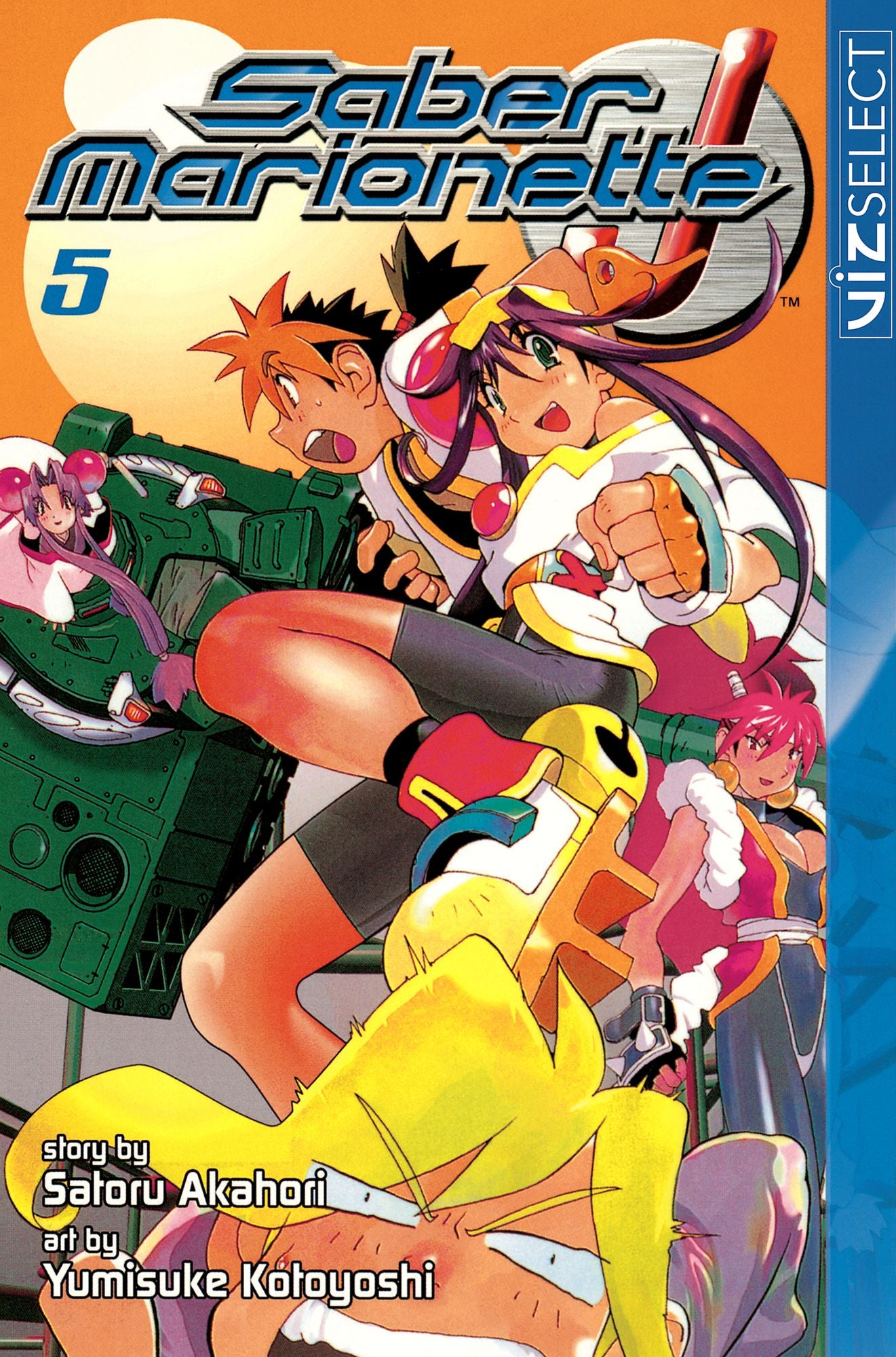 Saber Marionette J, Vol. 5