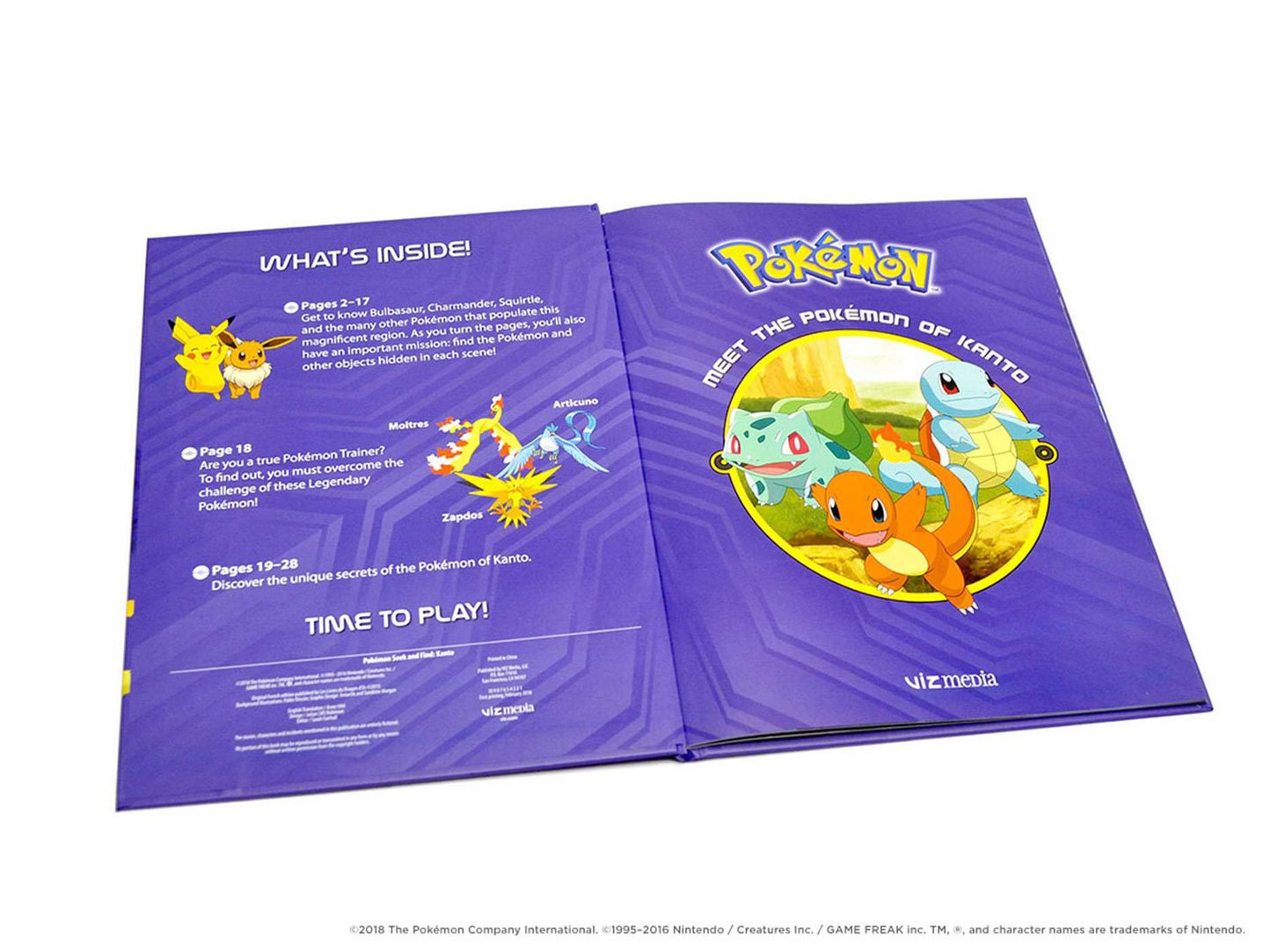 Pokemon Seek and Find - Kanto